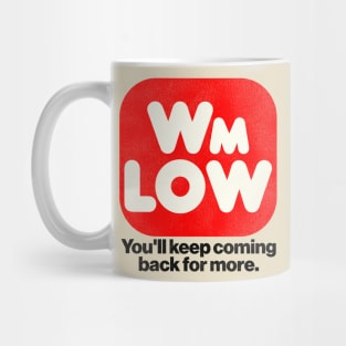 WM LOW Supermarket Retro Defunct Store Mug